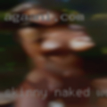 Skinny naked woman looking